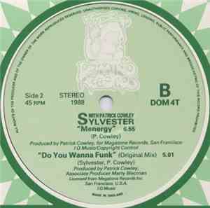Sylvester With Patrick Cowley - Do You Wanna Funk