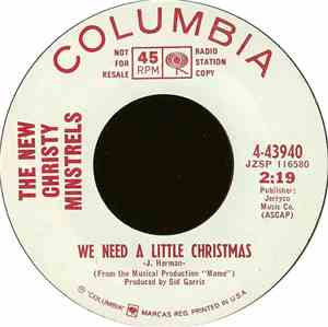 The New Christy Minstrels - We Need A Little Christmas