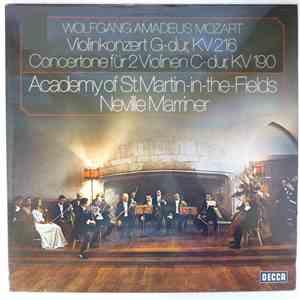 Wolfgang Amadeus Mozart ; Academy Of St. Martin-in-the-Fields, Neville Marr ...
