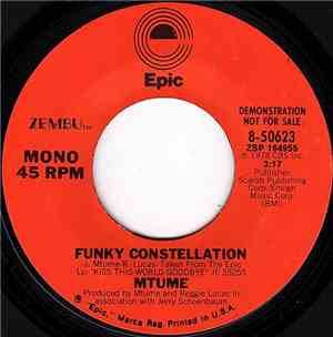 Mtume - Funky Constellation / Kiss The World Goodbye