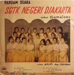Paduan Suara SGTK Negeri Djakarta Asuhan Djamaloes - SGTK Negeri Djakarta