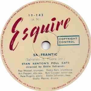 Stan Kenton's Poll Cats - Sa-Frantic / Bass Mood