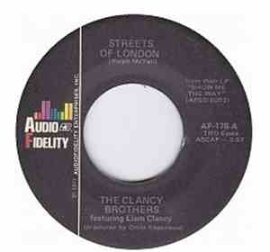 The Clancy Brothers - Streets of London/Dandelion Wine