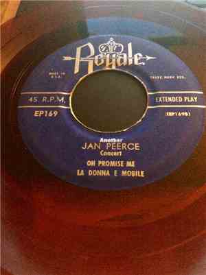 Jan Peerce - Another Jan Peerce Concert