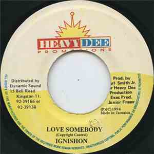 Ignishon - Love Somebody