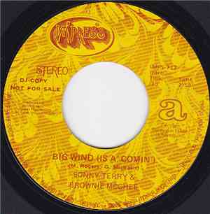 Sonny Terry & Brownie McGhee - Big Wind (Is A' Comin') / White Boy Lost In  ...