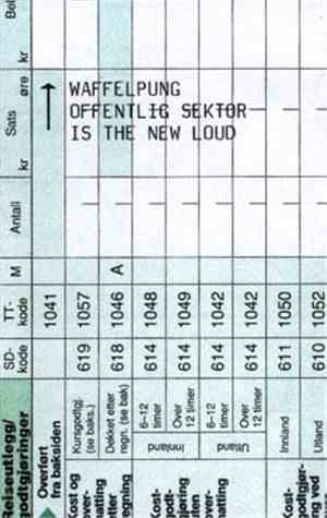 Waffelpung - Offentlig Sektor Is The New Loud