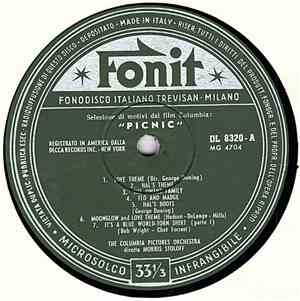 George Duning - Picnic - Selezione Di Motivi Dal Film (Excerpts From The Original Soundtrack)