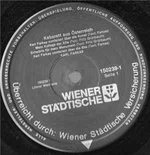Karl Farkas - Kabarett Aus Österreich
