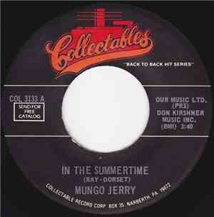 Mungo Jerry / Mr. Acker Bilk - In The Summertime / Stranger On The Shore