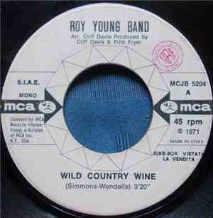 Roy Young Band - Wild Country Wine / New Sun, New Horizon