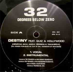 32 Degrees Below Zero - Destiny / Fallen Angel