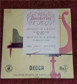 Boccherini, Quintetto Chigiano - Quintet In A Major For Piano And Strings / ...