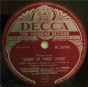 Julius Katchen - Story Of Three Loves / In An 18th Century Drawing Room