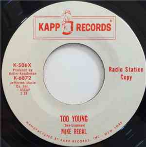 Mike Regal - Too Young / Is It True What They Say About Barbara?