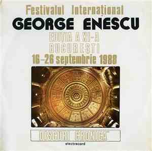 Various - Festivalul Internațional George Enescu Ediția A XI-a București 16 ...