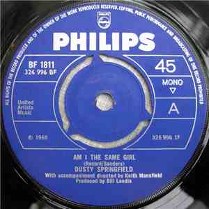 Dusty Springfield - Am I The Same Girl / Earthbound Gypsy
