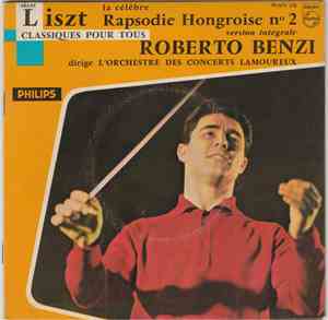Liszt, Roberto Benzi, L'Orchestre Des Concerts Lamoureux - La Célèbre Rhaps ...