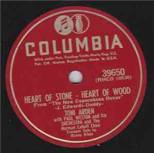 Toni Arden - Heart Of Stone - Heart Of Wood / There's Always My Heart