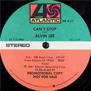 Alvin Lee - Can't Stop