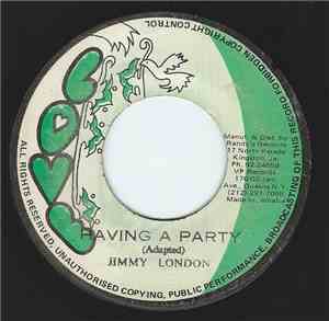 Jimmy London - Having A Party