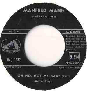 Manfred Mann - Oh No, Not My Baby