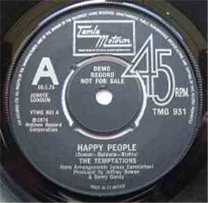 The Temptations / The Temptations Band - Happy People / Happy People (Instr ...