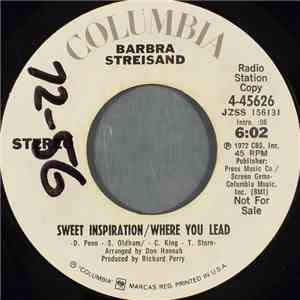 Barbra Streisand - Sweet Inspiration / Where You Lead