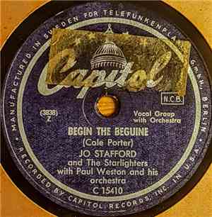Jo Stafford And The Starlighters With Paul Weston And His Orchestra - On Th ...