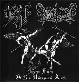 Raped God 666 / Black Torment - Imperial Forces Of Real Underground Attack