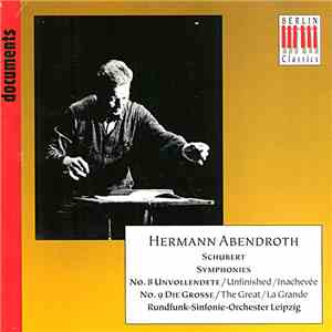 Franz Schubert, Hermann Abendroth, Rundfunk-Sinfonie-Orchester Leipzig - Sy ...