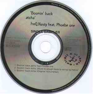 freQ.Nasty Featuring Phoebe One - Boomin'  Back Atcha