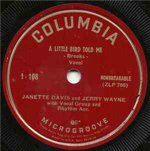 Janette Davis And Jerry Wayne - A Little Bird Told Me / If That Isn't Love, ...