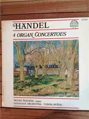 Milan Šlechta, Sebastian Orchestr, Libor Pešek - Händel 4 Organ Concertos