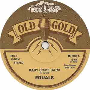 Equals - Baby Come Back / Hold Me Closer
