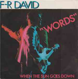 F-R David - Words