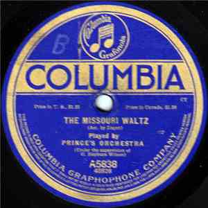 Prince's Orchestra - The Missouri Waltz / The Waltz We Love