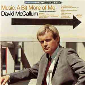 David McCallum - Music: A Bit More Of Me
