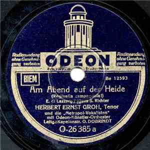 Herbert Ernst Groh - Am Abend Auf Der Heide / Melodia