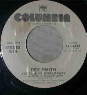 Rex Smith - Sooner Or Later / You Take My Breath Away