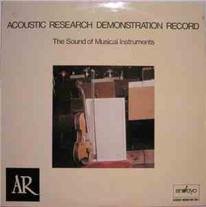 Various - Acoustic Research Demonstration Record. Vol.1: The Sound Of Music ...