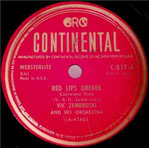Vic Zembruski And His Orchestra - Red Lips Oberek / At My Cradle