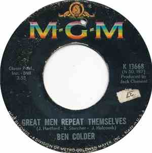 Ben Colder - There Goes My Everything No. 2
