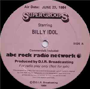 Billy Idol - Supergroups