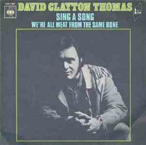David Clayton Thomas - Sing A Song