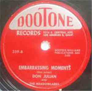 Don Julian And The Meadowlarks - Heaven And Paradise / Embarrassing Moments