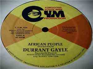Durrant Gayle - African People