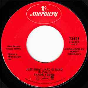 Faron Young - Just What I Had In Mind / All At Once It's Forever