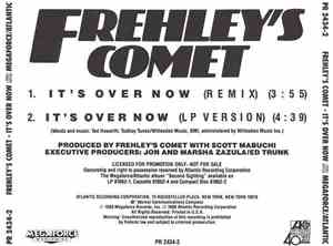 Frehley's Comet - It's Over Now