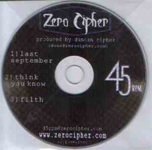 Zero Cipher - Last September